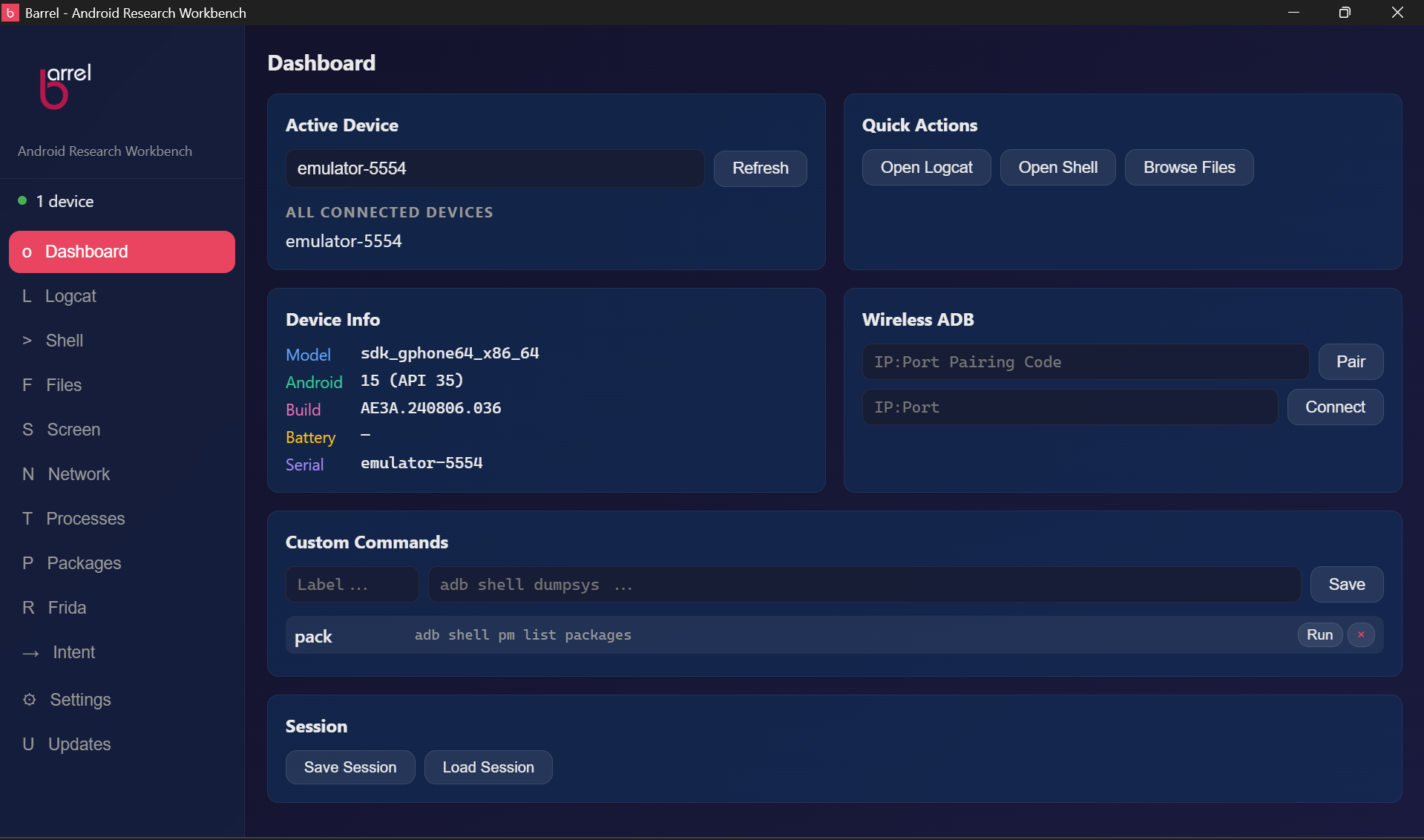Dashboard