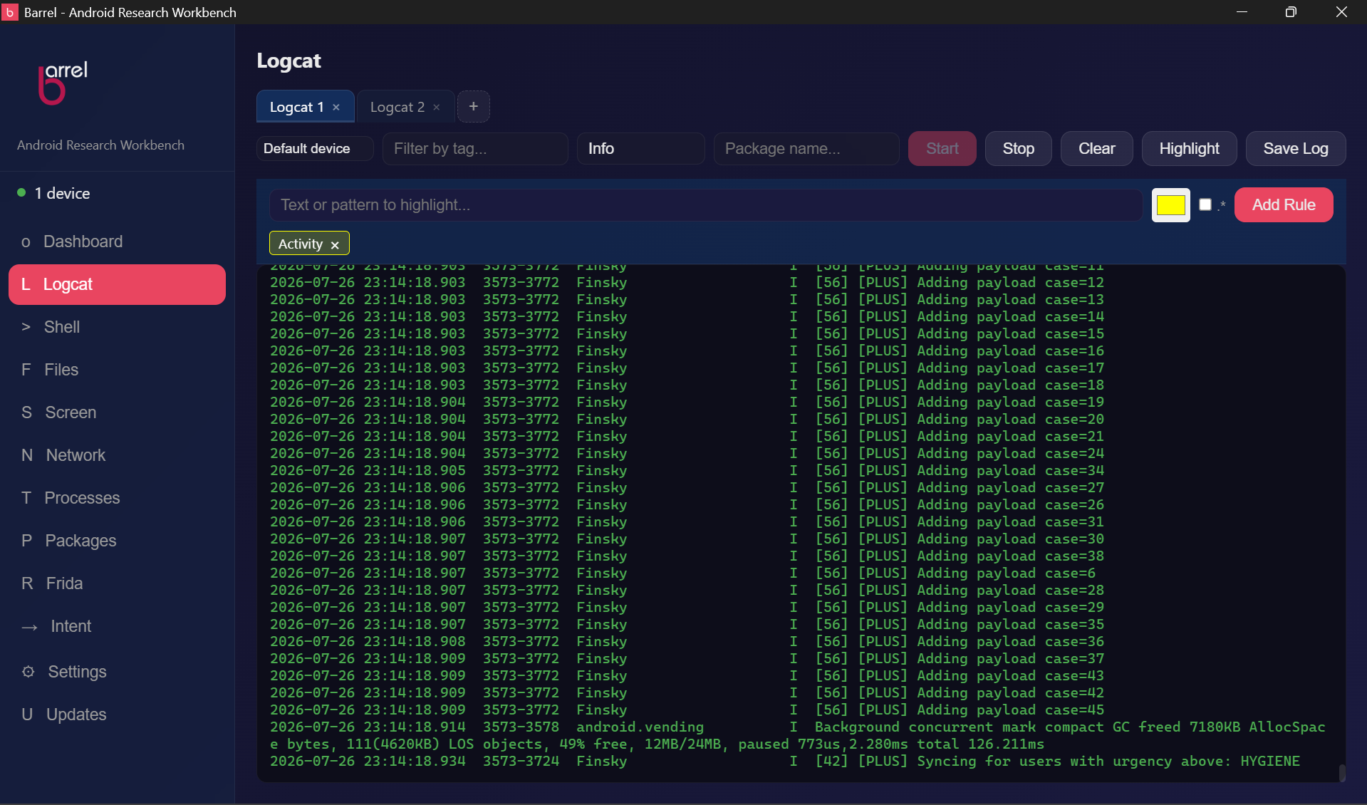 Logcat